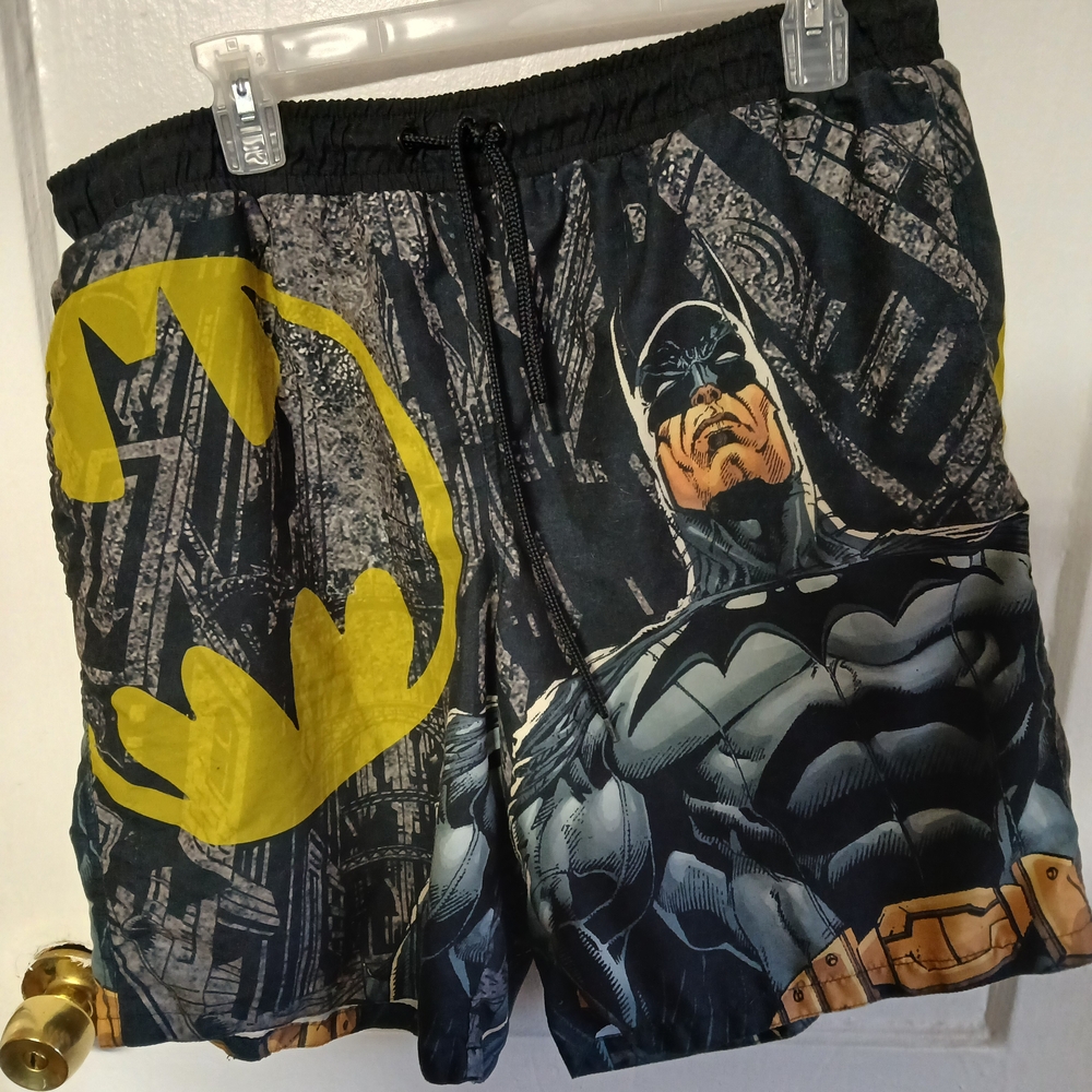 XL MENS BATMAN swim shorts